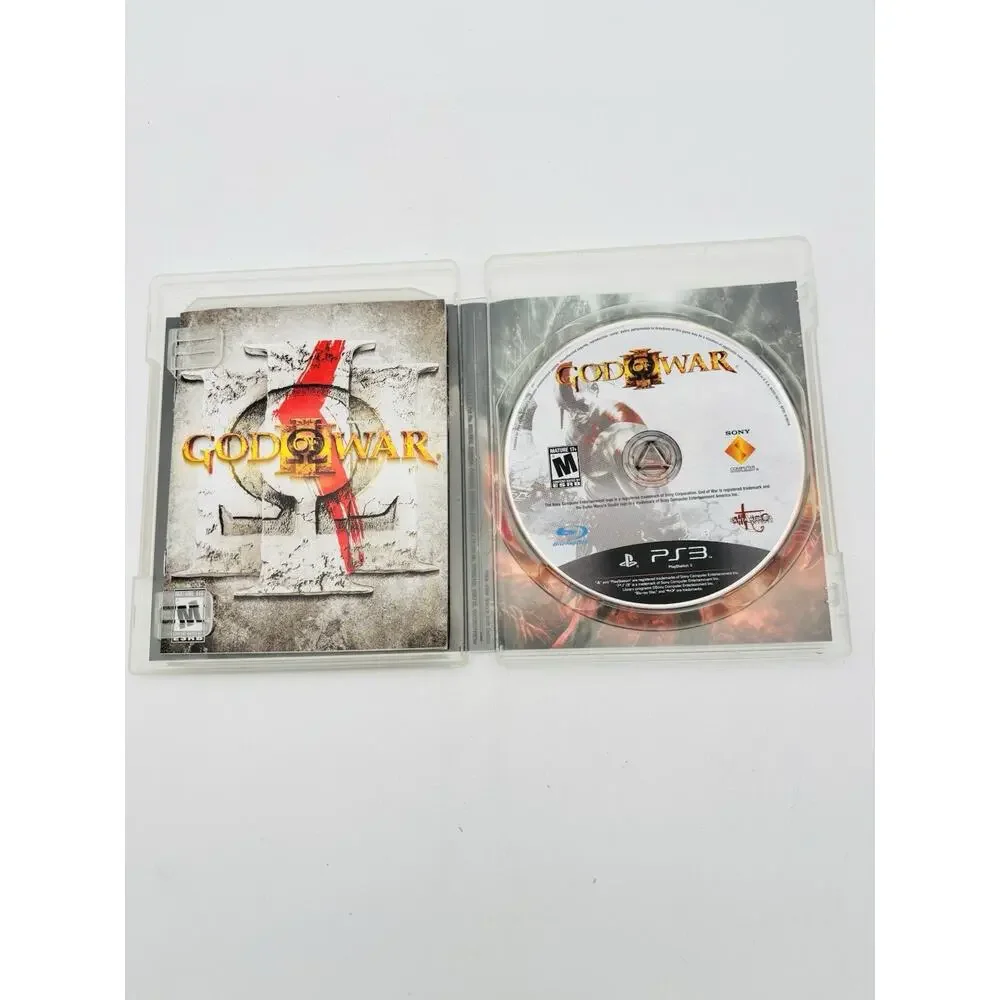 God of War III (Sony PlayStation 3, 2010) Complete With Manual Tested Works VG